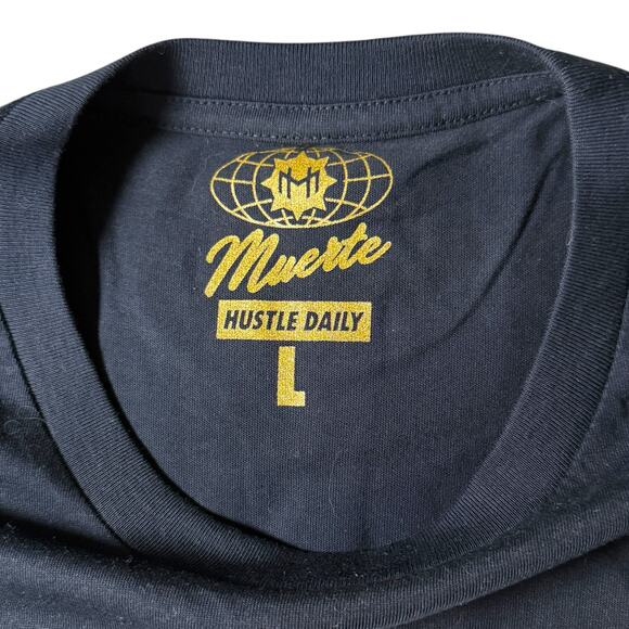 Hastamuerte Never Stop Hustling T-shirt Men’s L - Streetwear Skater Trap Urban - Picture 13 of 13